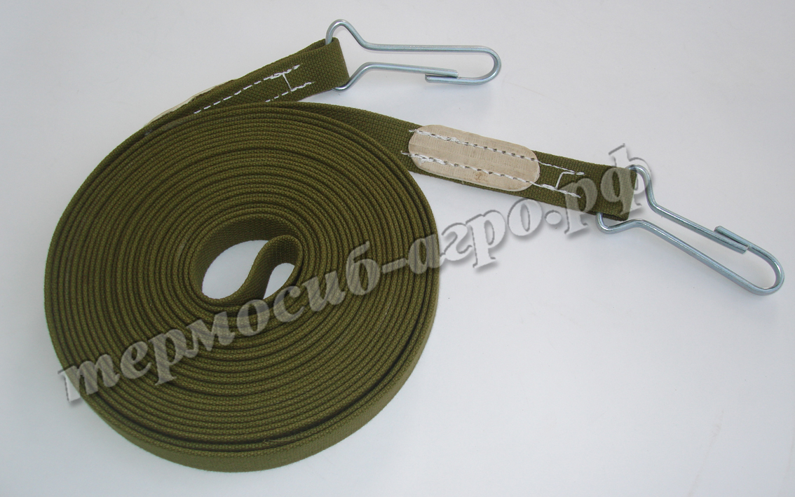 Вожжи х/б из ЛРТ-25, длина 10 м.